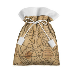Подарочный 3D мешок с принтом Код да Винчи в Тюмени, 100% полиэстер | Размер: 29*39 см | Тематика изображения на принте: загадки | знаки | история | культура | майя | надпись | тайна