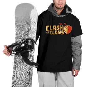 Накидка на куртку 3D с принтом Clash of Clans в Тюмени, 100% полиэстер |  | Тематика изображения на принте: игра | кланс | клэш | онлайн | оф | стратегия