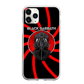 Чехол для iPhone 11 Pro Max матовый с принтом Солдат Black Sabbath в Тюмени, Силикон |  | Тематика изображения на принте: black sabbath | ozzy osbourne | альбом | билл уорд | гизер батлер | группа | летчик | метал | музыка | надпись | оззи | осборн | песни | рок | тони айомми | хард рок | хеви метал | шлем