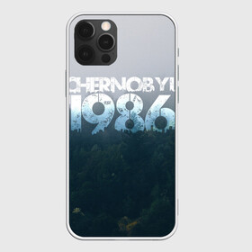 Чехол для iPhone 12 Pro с принтом Чернобыль 1986 в Тюмени, силикон | область печати: задняя сторона чехла, без боковых панелей | 1986 | дым | завод | лес | опасность | радиация | чаэс | чернобыль | экология