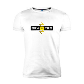 Мужская футболка премиум с принтом Brazzers Video в Тюмени, 92% хлопок, 8% лайкра | приталенный силуэт, круглый вырез ворота, длина до линии бедра, короткий рукав | brazzers | бразерс | браззерс | видео
