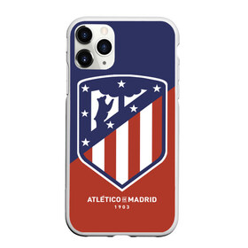 Чехол для iPhone 11 Pro матовый с принтом Атлетико Мадрид в Тюмени, Силикон |  | atletico madrid | атлетико мадрид