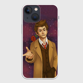 Чехол для iPhone 13 mini с принтом 10 Доктор в Тюмени,  |  | doctor who | tardis | доктор кто | тардис