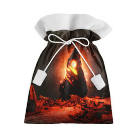 Подарочный 3D мешок с принтом Ведьмак 3 / The Witcher 3 в Тюмени, 100% полиэстер | Размер: 29*39 см | the | wather | wild hun | амулет | ведьмак | видьмак | геральт | девушки | дикая | охота