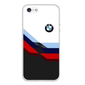 Чехол для iPhone 5/5S матовый с принтом BMW M SPORT в Тюмени, Силикон | Область печати: задняя сторона чехла, без боковых панелей | bmw | автомобиль | автомобильные | бмв | лучшие | марка | машины | мужчинам | патриот | подарок | прикольные | тренд | фанат | флаг
