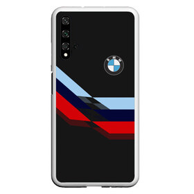 Чехол для Honor 20 с принтом Бмв Bmw Black в Тюмени, Силикон | Область печати: задняя сторона чехла, без боковых панелей | bmw | bmw motorsport | bmw performance | carbon | m | motorsport | performance | sport | бмв | карбон | моторспорт | спорт