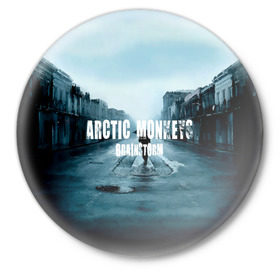 Значок с принтом Arctic Monkeys brainstorm в Тюмени,  металл | круглая форма, металлическая застежка в виде булавки | алекс тёрнер | арктик | арктические мартышки | гаражный | группа | джейми кук | инди рок | манкис | музыка | мэтт хелдер | ник о мэлли | обезьяна | постпанк ривайвл | психоделический | рок