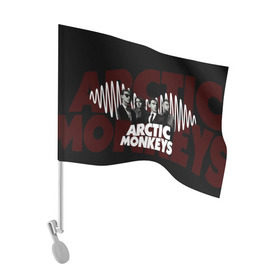 Флаг для автомобиля с принтом Группа Arctic Monkeys в Тюмени, 100% полиэстер | Размер: 30*21 см | алекс тёрнер | арктик | арктические мартышки | гаражный | группа | дж ейми кук | инди рок | манкис | музыка | мэтт хелдер | ник о мэлли | обезьяна | постпанк ривайвл | психоделический | рок