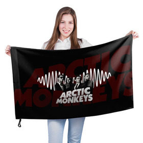 Флаг 3D с принтом Группа Arctic Monkeys в Тюмени, 100% полиэстер | плотность ткани — 95 г/м2, размер — 67 х 109 см. Принт наносится с одной стороны | алекс тёрнер | арктик | арктические мартышки | гаражный | группа | дж ейми кук | инди рок | манкис | музыка | мэтт хелдер | ник о мэлли | обезьяна | постпанк ривайвл | психоделический | рок