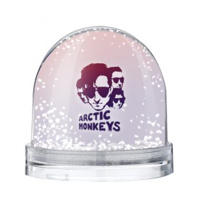 Водяной шар с принтом Группа Arctic Monkeys в Тюмени, Пластик | Изображение внутри шара печатается на глянцевой фотобумаге с двух сторон | 