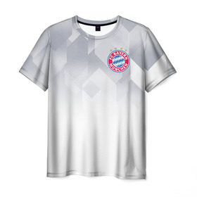 Мужская футболка 3D с принтом Bayern Munchen - Fresh Design (2018 NEW) в Тюмени, 100% полиэфир | прямой крой, круглый вырез горловины, длина до линии бедер | bayern munchen | fcb | football | бавария мюнхен