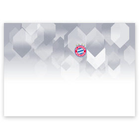 Поздравительная открытка с принтом Bayern Munchen - Fresh Design (2018 NEW) в Тюмени, 100% бумага | плотность бумаги 280 г/м2, матовая, на обратной стороне линовка и место для марки
 | Тематика изображения на принте: bayern munchen | fcb | football | бавария мюнхен