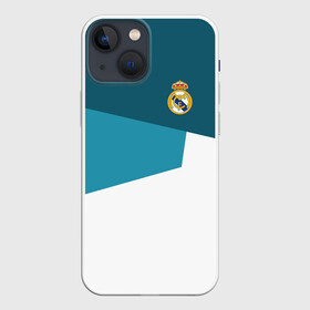 Чехол для iPhone 13 mini с принтом Real Madrid 2018 5 в Тюмени,  |  | fc | football | football club | real madrid | sport | реал мадрид | спорт | спортивные | униформа | фк | футбол | футбольный клуб