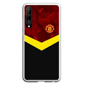 Чехол для Honor P30 с принтом Manchester United 2018 #17 в Тюмени, Силикон | Область печати: задняя сторона чехла, без боковых панелей | Тематика изображения на принте: emirates | fc | manchester united | абстракция | геометрия | зож | клуб | линии | манчестер юнайтед | модные | мяч | россии | спорт | спортивные | стиль | тренды | футбол | футбольный клуб | экстрим | эмблема