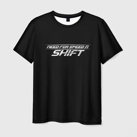 Мужская футболка 3D с принтом Need For Speed: SHIFT в Тюмени, 100% полиэфир | прямой крой, круглый вырез горловины, длина до линии бедер | car | crew | dirt | forza | grid | nfs | race | гонки | машина | нфс