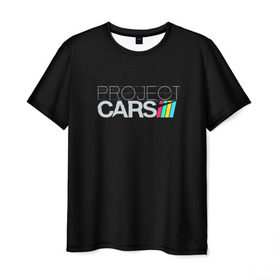Мужская футболка 3D с принтом Project Cars в Тюмени, 100% полиэфир | прямой крой, круглый вырез горловины, длина до линии бедер | car | crew | dirt | forza | grid | nfs | project cars | race | гонки | машина | нфс