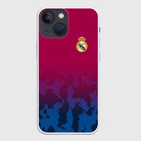 Чехол для iPhone 13 mini с принтом Real Madrid 2018 Military 2 в Тюмени,  |  | emirates | fc | real madrid | клуб | реал мадрид