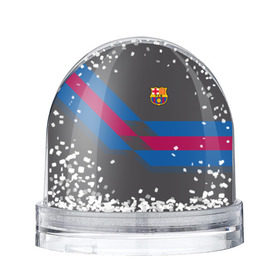 Снежный шар с принтом FC Barcelona #7 в Тюмени, Пластик | Изображение внутри шара печатается на глянцевой фотобумаге с двух сторон | fcb | барселона | геометрия | футбольный клуб