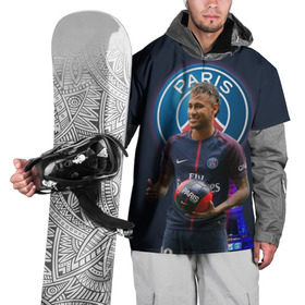 Накидка на куртку 3D с принтом Neymar PSG в Тюмени, 100% полиэстер |  | Тематика изображения на принте: neymar psg | неймар | неймар псж | псж | футбол