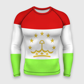 Мужской рашгард 3D с принтом Флаг Таджикистана в Тюмени,  |  | парчами точикистон | таджикистан | точикистон | флаг | флаг таджикистана