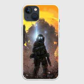 Чехол для iPhone 13 с принтом Titanfall в Тюмени,  |  | мех | мехи | пилот | пилоты | спектр | спектры | титан