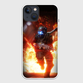 Чехол для iPhone 13 с принтом Titanfall в Тюмени,  |  | мех | мехи | пилот | пилоты | спектр | спектры | титан