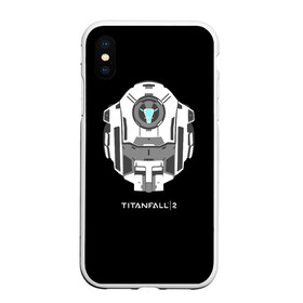 Чехол для iPhone XS Max матовый с принтом Titanfall в Тюмени, Силикон | Область печати: задняя сторона чехла, без боковых панелей | мех | мехи | пилот | пилоты | спектр | спектры | титан