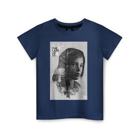 Детская футболка хлопок с принтом The Last of Us в Тюмени, 100% хлопок | круглый вырез горловины, полуприлегающий силуэт, длина до линии бедер | Тематика изображения на принте: гриб | грибы | джоэл | кордицепс | элли