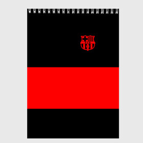 Скетчбук с принтом FC Barcelona Black Collection в Тюмени, 100% бумага
 | 48 листов, плотность листов — 100 г/м2, плотность картонной обложки — 250 г/м2. Листы скреплены сверху удобной пружинной спиралью | Тематика изображения на принте: black collection | fc | fc barcelona | fcb | fly emirates | ronaldo | барселона | зож | клуб | линии | месси | модные | мяч | реал мадрид | спорт | спортивные | тренды | футбол | футбольный клуб | эмблема