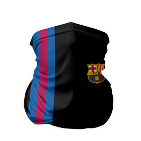 Бандана-труба 3D с принтом FC Barcelona Line Collection в Тюмени, 100% полиэстер, ткань с особыми свойствами — Activecool | плотность 150‒180 г/м2; хорошо тянется, но сохраняет форму | fc | барселона | эмблема