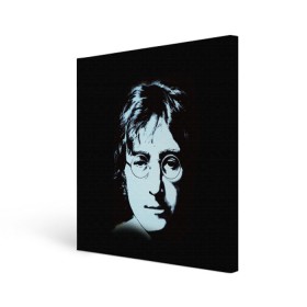 Холст квадратный с принтом Джон Леннон 7 в Тюмени, 100% ПВХ |  | john lennon | the beatles | битлс | джон леннон