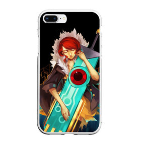 Чехол для iPhone 7Plus/8 Plus матовый с принтом Transistor 6 в Тюмени, Силикон | Область печати: задняя сторона чехла, без боковых панелей | camerata | cloudbank | process | red | transistor | камерата | клаудбанк | процесс | ред | робот | роботы | транзистор