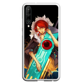 Чехол для Honor P30 с принтом Transistor 6 в Тюмени, Силикон | Область печати: задняя сторона чехла, без боковых панелей | Тематика изображения на принте: camerata | cloudbank | process | red | transistor | камерата | клаудбанк | процесс | ред | робот | роботы | транзистор