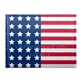 Обложка для студенческого билета с принтом USA Flag в Тюмени, натуральная кожа | Размер: 11*8 см; Печать на всей внешней стороне | Тематика изображения на принте: star | usa | америка | белый | звезды | красный | линии | полосы | популярные | синий | сша | триколор | туристические | флаг | цвет | штаты