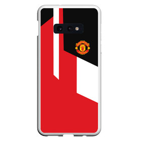 Чехол для Samsung S10E с принтом Manchester United 2018 New в Тюмени, Силикон | Область печати: задняя сторона чехла, без боковых панелей | emirates | fc | manchester united | абстракция | геометрия | зож | клуб | линии | манчестер юнайтед | модные | мяч | россии | спорт | спортивные | стиль | тренды | футбол | футбольный клуб | экстрим | эмблема