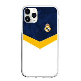 Чехол для iPhone 11 Pro матовый с принтом Real Madrid 2018 New в Тюмени, Силикон |  | Тематика изображения на принте: emirates | fc | real madrid | клуб | мяч | реал мадрид