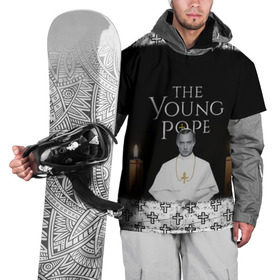Накидка на куртку 3D с принтом Молодой Папа | The Young Pope в Тюмени, 100% полиэстер |  | the young pope | молодой папа