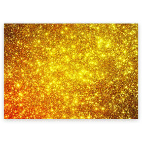 Поздравительная открытка с принтом Золотой блеск в Тюмени, 100% бумага | плотность бумаги 280 г/м2, матовая, на обратной стороне линовка и место для марки
 | abstraction | gold | rich | texture | богатство | золотая абстракция | золото | кубики | текстура