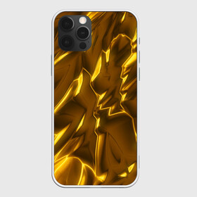 Чехол для iPhone 12 Pro Max с принтом Золотые разводы в Тюмени, Силикон |  | abstraction | gold | rich | texture | богатство | золотая абстракция | золото | кубики | текстура