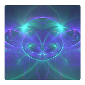 Магнитный плакат 3Х3 с принтом Fractal world в Тюмени, Полимерный материал с магнитным слоем | 9 деталей размером 9*9 см | Тематика изображения на принте: art | background | beautiful | color | festive | fractal | lines | photo | picture | smooth | strange | style