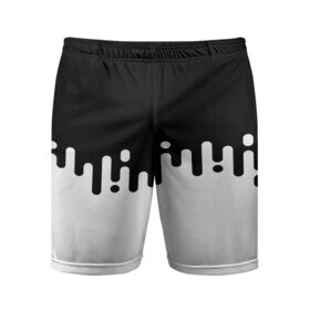 Мужские шорты 3D спортивные с принтом Чёрно-белый узор в Тюмени,  |  | abstraction | engine | pattern | абстракция | геометрия | графики | движение | краска | текстура | чертежи | штрихи