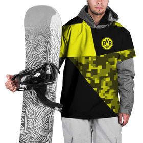 Накидка на куртку 3D с принтом Borussia Dortmund 2018 Sport в Тюмени, 100% полиэстер |  | Тематика изображения на принте: боруссия | дортмунд