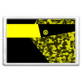 Магнит 45*70 с принтом Borussia Dortmund 2018 Sport в Тюмени, Пластик | Размер: 78*52 мм; Размер печати: 70*45 | боруссия | дортмунд
