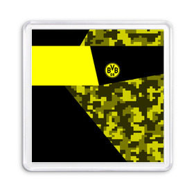 Магнит 55*55 с принтом Borussia Dortmund 2018 Sport в Тюмени, Пластик | Размер: 65*65 мм; Размер печати: 55*55 мм | боруссия | дортмунд