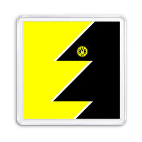 Магнит 55*55 с принтом Borussia Dortmund 2018 Storm в Тюмени, Пластик | Размер: 65*65 мм; Размер печати: 55*55 мм | боруссия | дортмунд