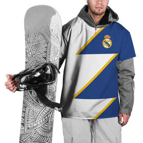 Накидка на куртку 3D с принтом Real Madrid 2018 Storm в Тюмени, 100% полиэстер |  | Тематика изображения на принте: emirates | fc | real madrid | абстракция | геометрия | линии | реал мадрид | спорт | спортивные | футбол | футбольный клуб | эмблема
