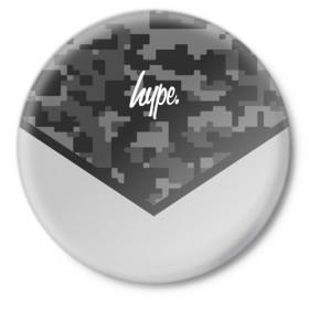 Значок с принтом Hype Military #3 в Тюмени,  металл | круглая форма, металлическая застежка в виде булавки | Тематика изображения на принте: 