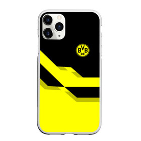 Чехол для iPhone 11 Pro Max матовый с принтом FC Borussia Dortmund 2018 в Тюмени, Силикон |  | боруссия | дортмунд