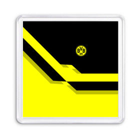Магнит 55*55 с принтом FC Borussia Dortmund 2018 в Тюмени, Пластик | Размер: 65*65 мм; Размер печати: 55*55 мм | боруссия | дортмунд