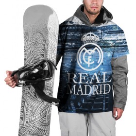 Накидка на куртку 3D с принтом REAL MADRID3 в Тюмени, 100% полиэстер |  | real madrid